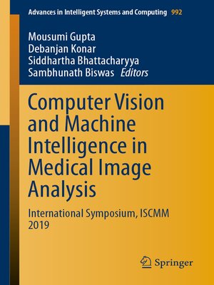 cover image of Computer Vision and Machine Intelligence in Medical Image Analysis